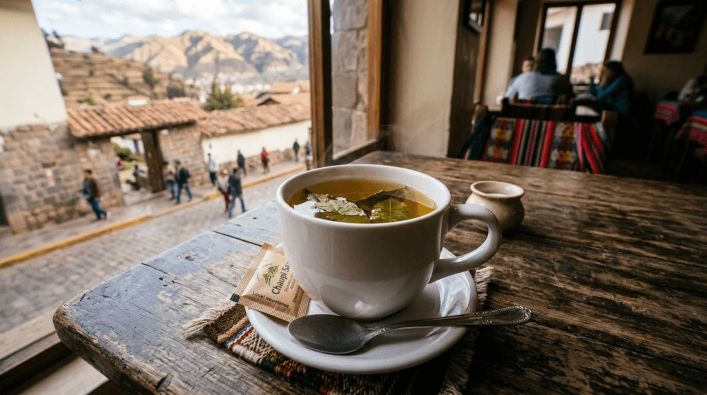 Altitude Sickness Cusco Coca Leaf Tea